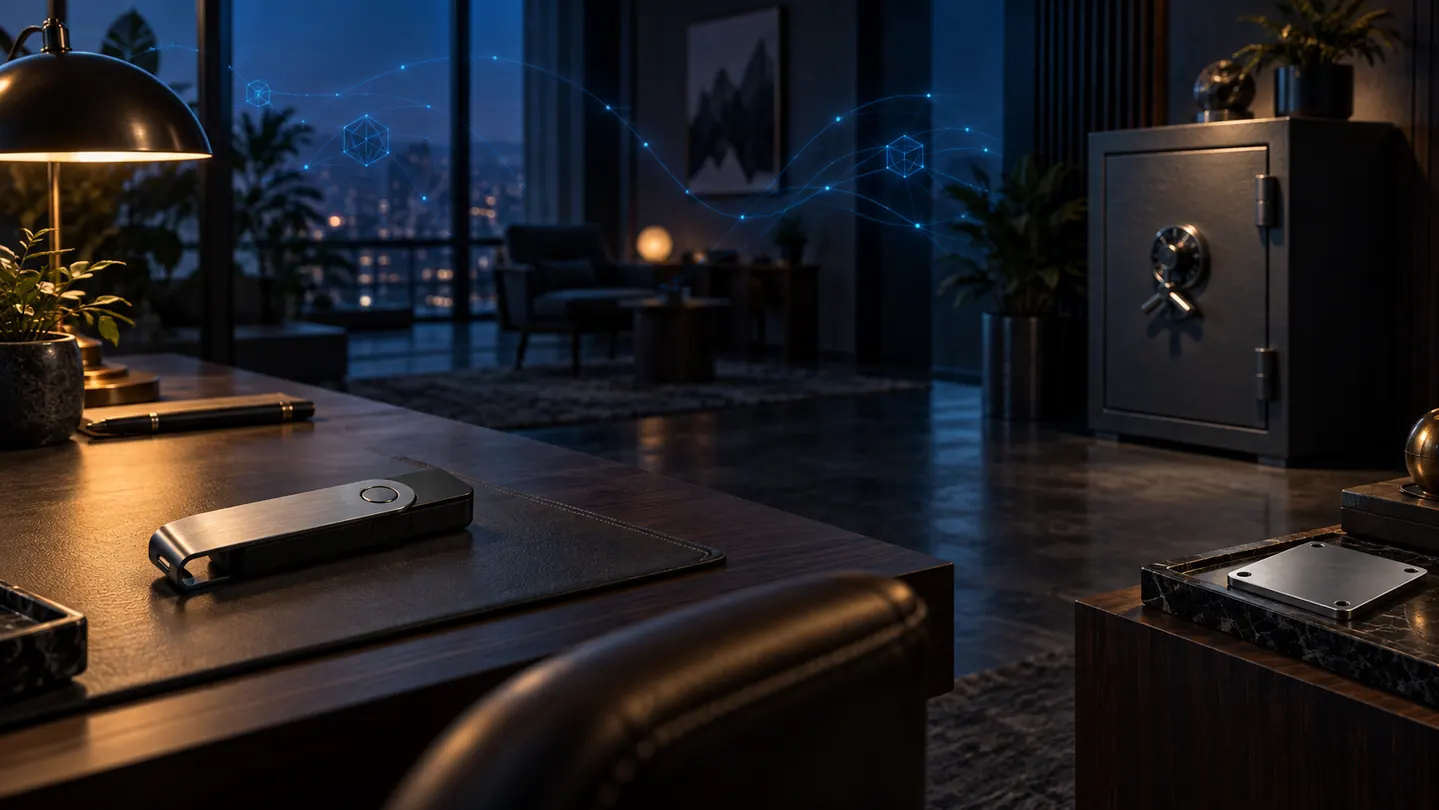 Hardware Wallet und physische Sicherung an getrennten Orten
